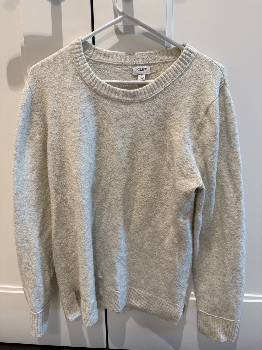 J. Crew Factory Oatmeal Crewneck Sweater